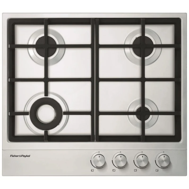 Fisher and Paykel CG604DLPX1 Series 7 60cm 4 Burner Gas Hob Stainless Steel