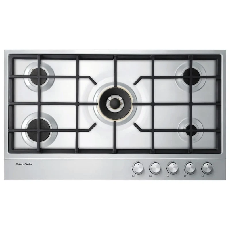 Fisher and Paykel CG905DNGX1 Series 7 90cm 5 Burner Gas Hob Stainless Steel