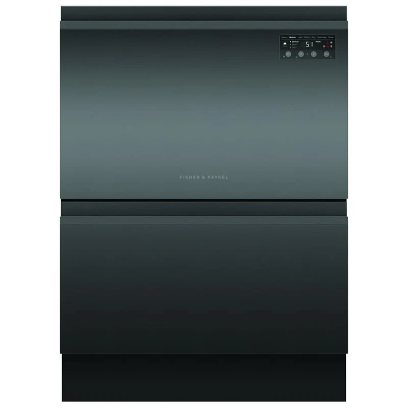Fisher and Paykel DD60D2HNB9 Series 7 Integrated Double DishDrawer™ Dishwasher 12 Place Settings