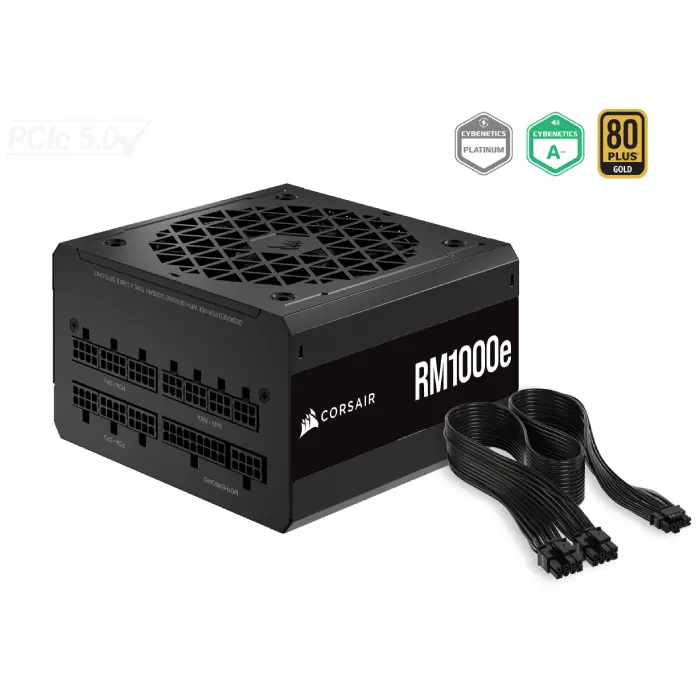 Corsair RM1000e 1000W – Alimentation 80PLUS Gold Modulaire