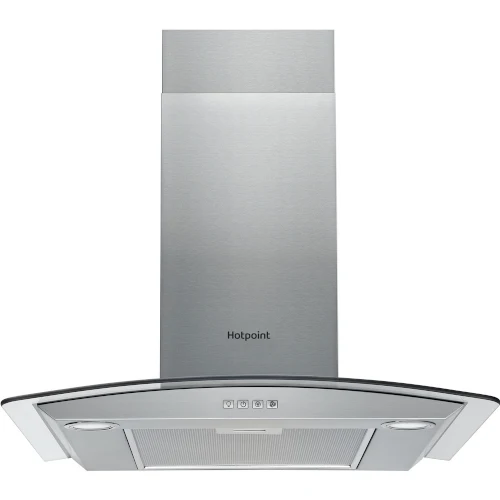 Hotpoint PHGC64FLMX 60cm Chimney Cooker Hood Stainless Steel