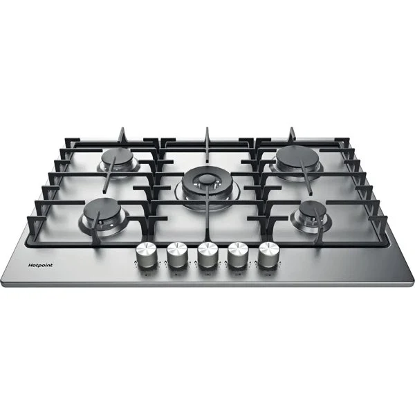 Hotpoint PPH 75G DF IX UK Gas Hob Silver