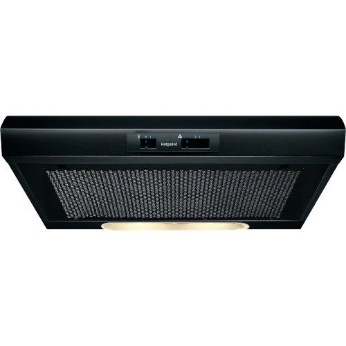 Hotpoint PSLMO65FLSK 60cm Conventional Cooker Hood Black