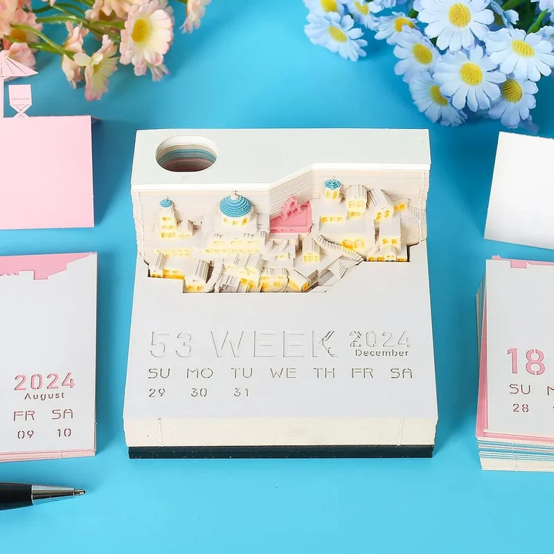 Santorini Calendar 2024