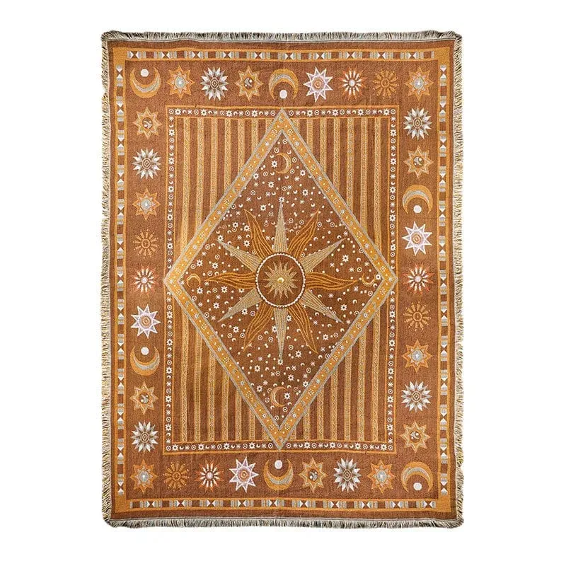 Astral Glow Throw Blanket