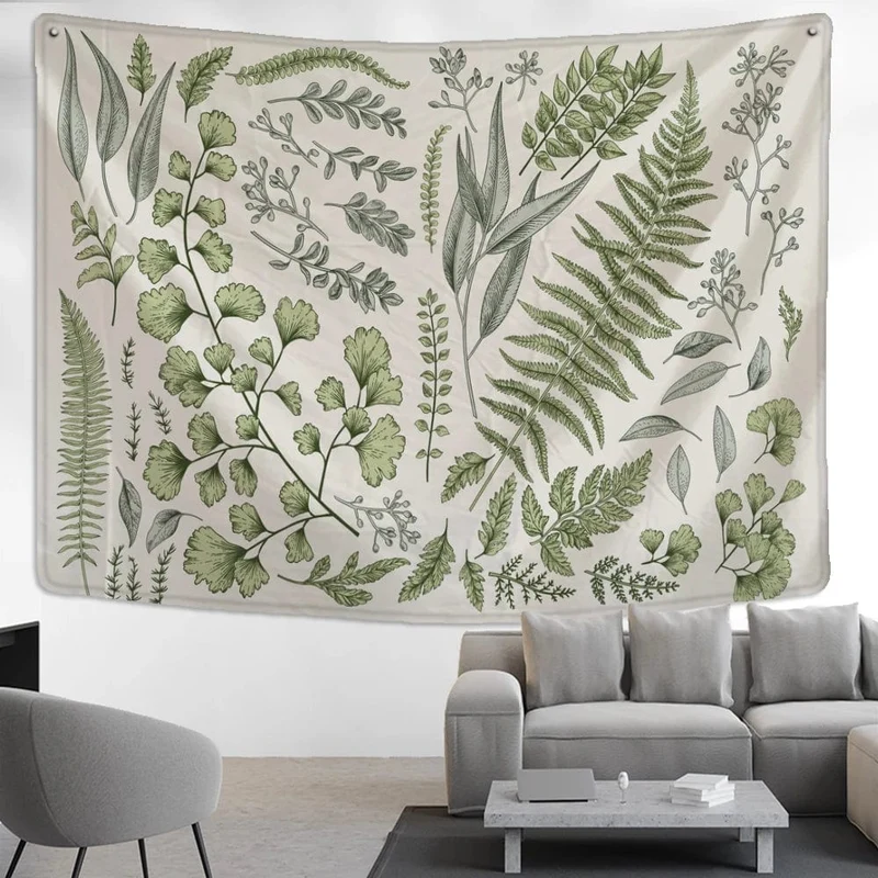 Botanical Print Tapestry