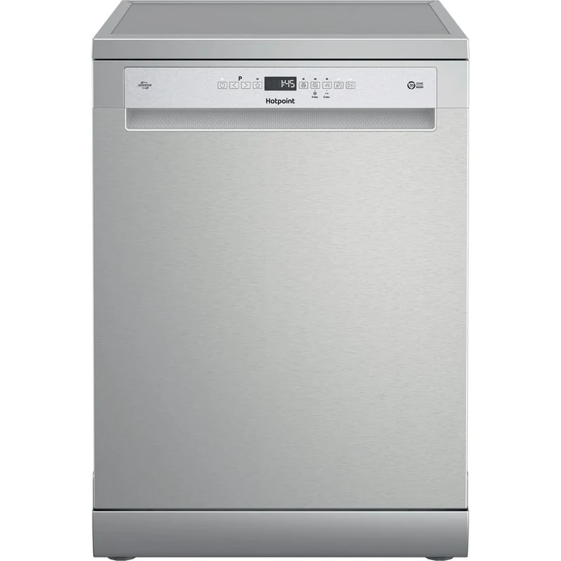 Hotpoint H7F HP43 X UK Freestanding Full Size Dishwasher 15 Place Settings with Maxi Space Inox H7FHP43X