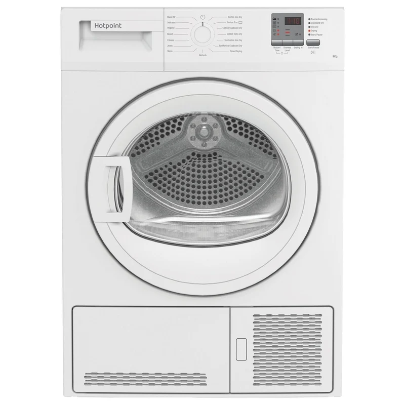 Hotpoint CHDC92WWGDUK 9KG Condenser Tumble Dryer With Sensor Dry White