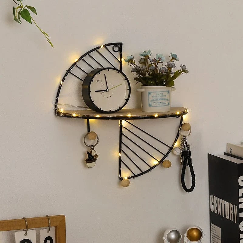 Iron Art Display Shelf