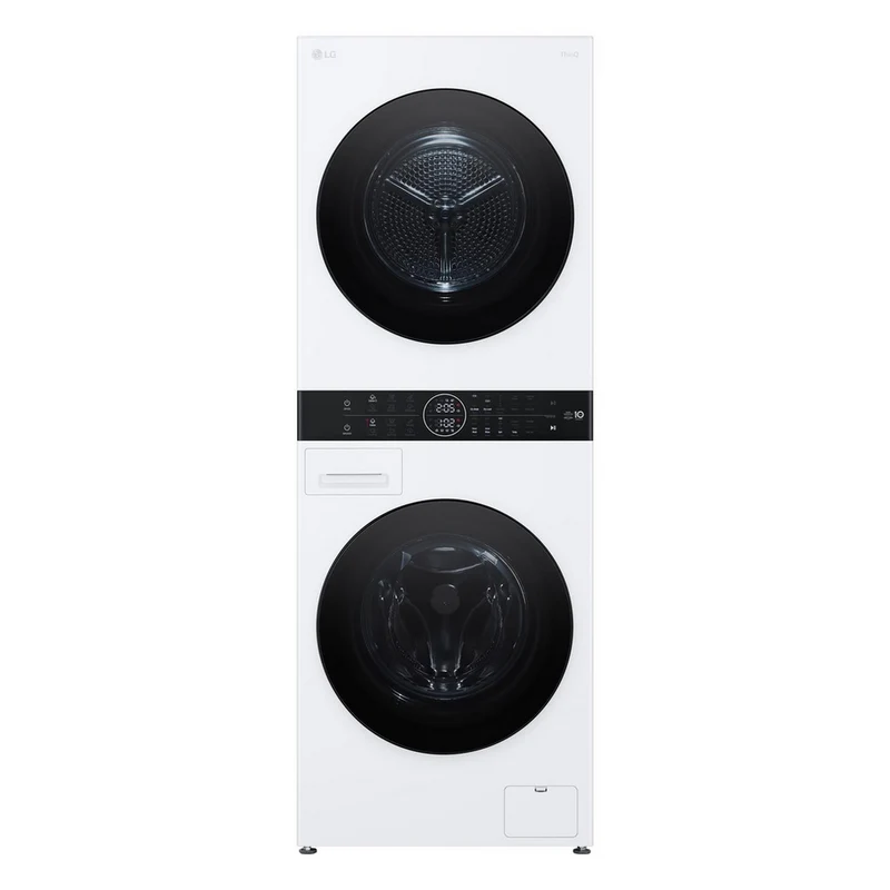 LG WT1210WWF 12kg Wash 10kg Dry 1400 Spin Washer Dryer Tower - White