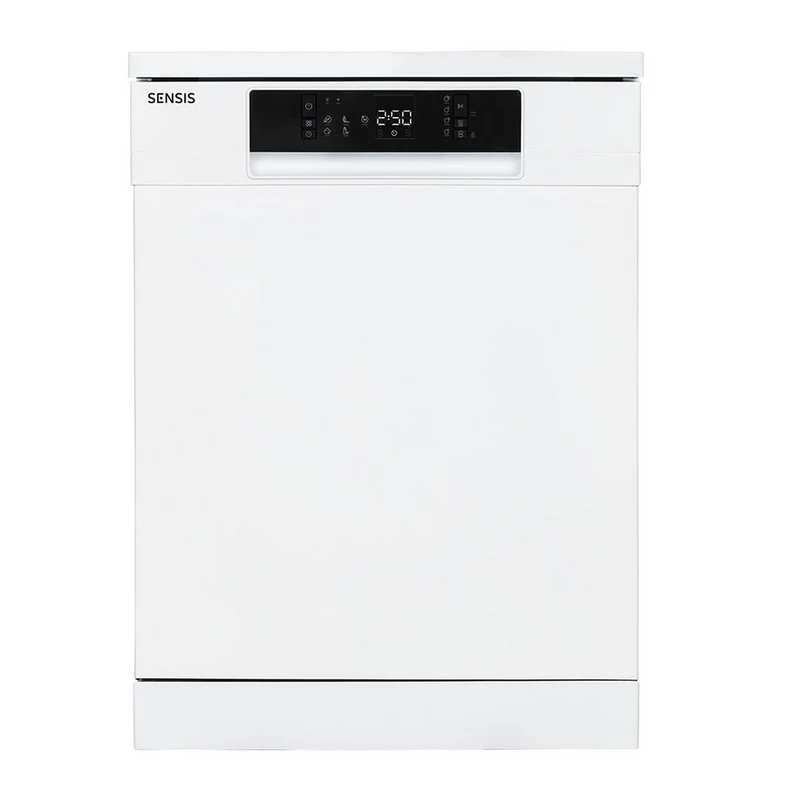 Sensis DWF0214FSDWA Freestanding Full Size Dishwasher White with 14 Place Settings