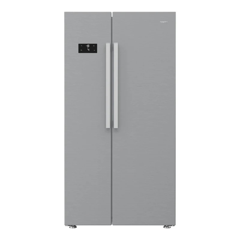 Hotpoint HPG26592XP4UK Side By Side Dual No Frost American Fridge Freezer Silver