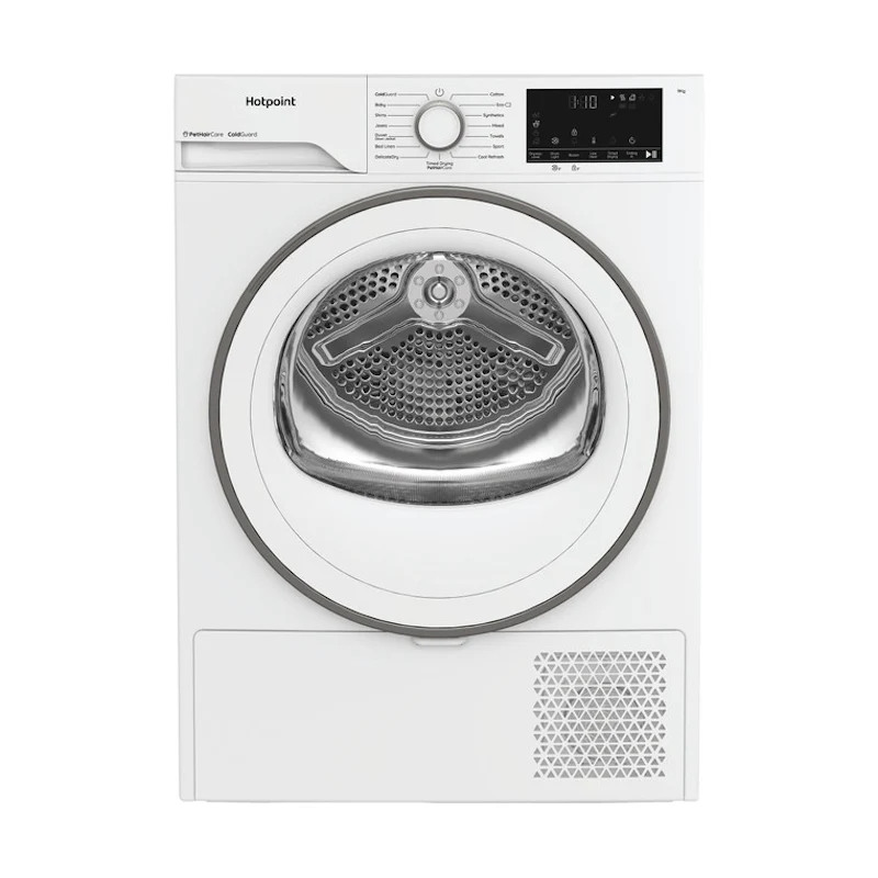 Hotpoint CHD93MWWUK 9KG Heat Pump Tumble Dryer with PetHairCare White