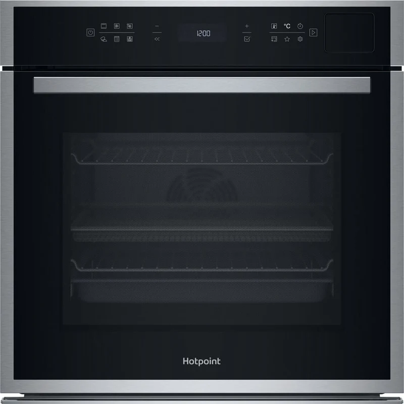 Hotpoint HOI6A8PT1SXUK Class 6 Built-In Electric Single Oven With Pyrolytic Cleaning Stainless Steel