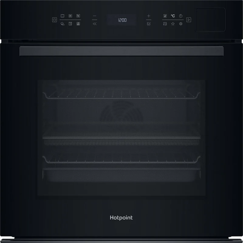 Hotpoint HOI6A8PT1SBUK Class 6 Built-In Electric Single Oven With Pyrolytic Cleaning Black