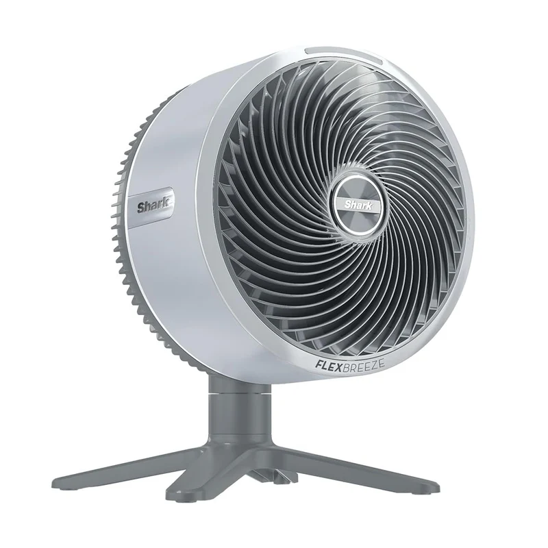 Shark FA150UK FlexBreeze TableMate Indoor to Outdoor High Velocity Tabletop Fan - Winter Fog