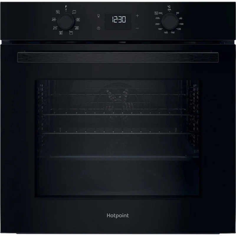 Hotpoint HO455HBUK Class 2 Built-In Single Multifunction Oven with Multiflow Black