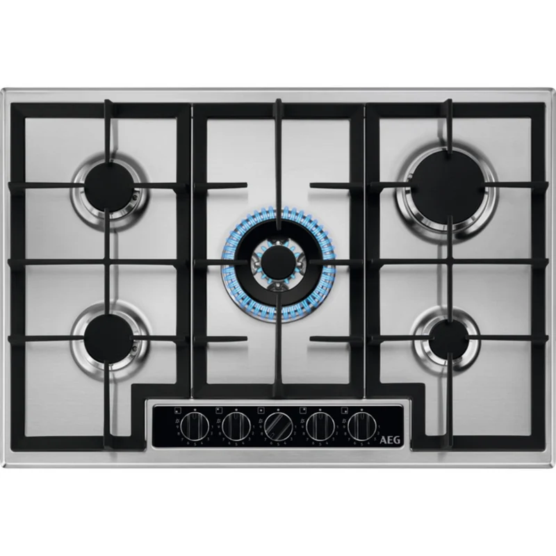 AEG Series 6000 HGB75420YM 75cm Slim Line Gas Hob