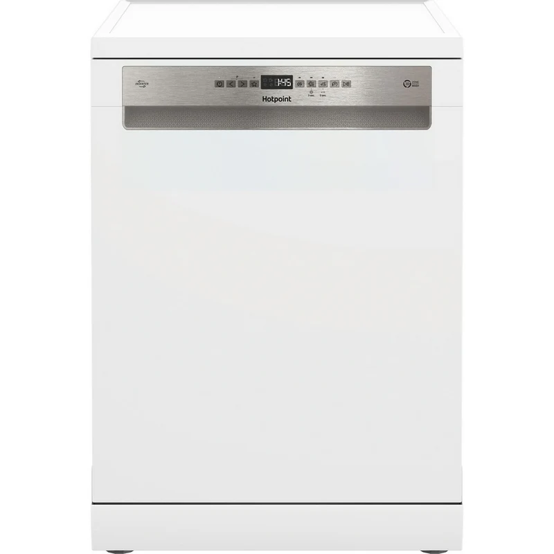 Hotpoint H7FHP43WUK Maxi Space Full Size Dishwasher with Third Rack 15 Place Settings White