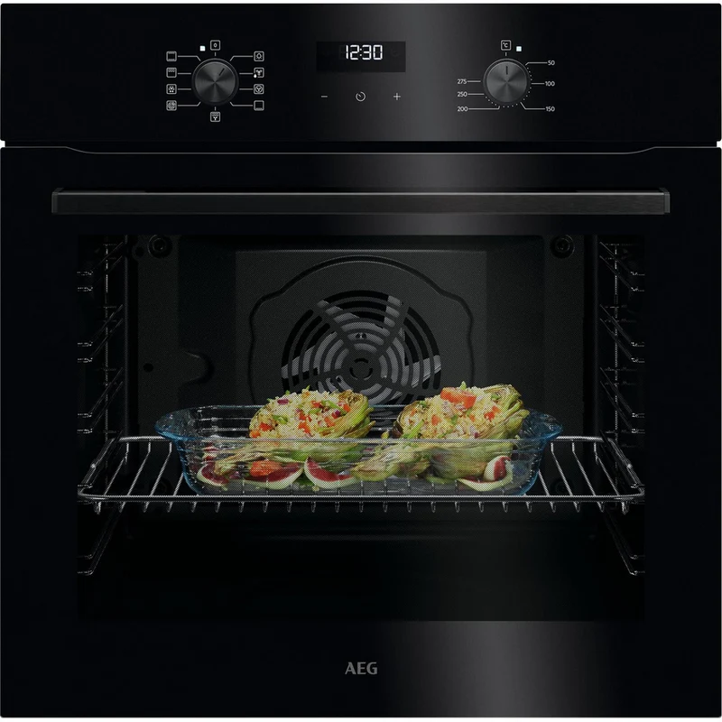AEG Series 5000 OU5AB20XK SurroundCook Built In Electric Single Oven Black