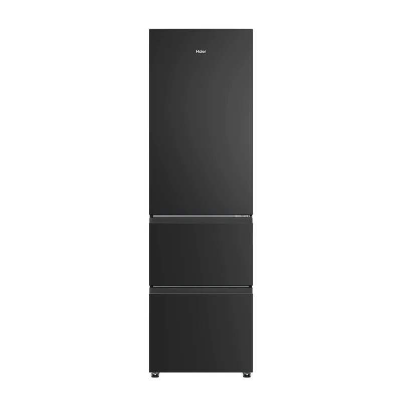 Haier HTR3518ENMTK 3D Series 3 60/40 Freestanding Frost Free Fridge Freezer Black