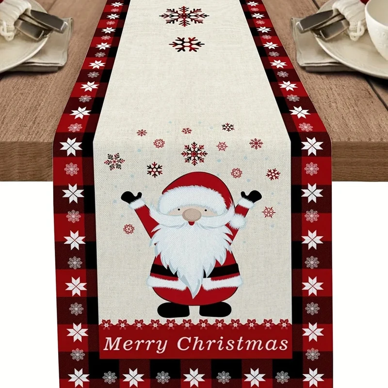 Santa Claus Table Runner