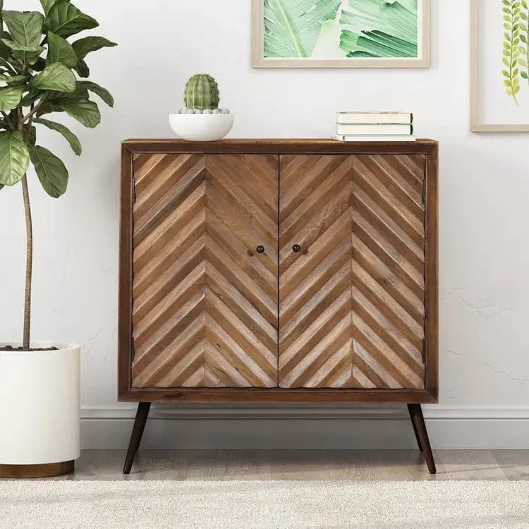 Mango Wood Sideboard Cabinet