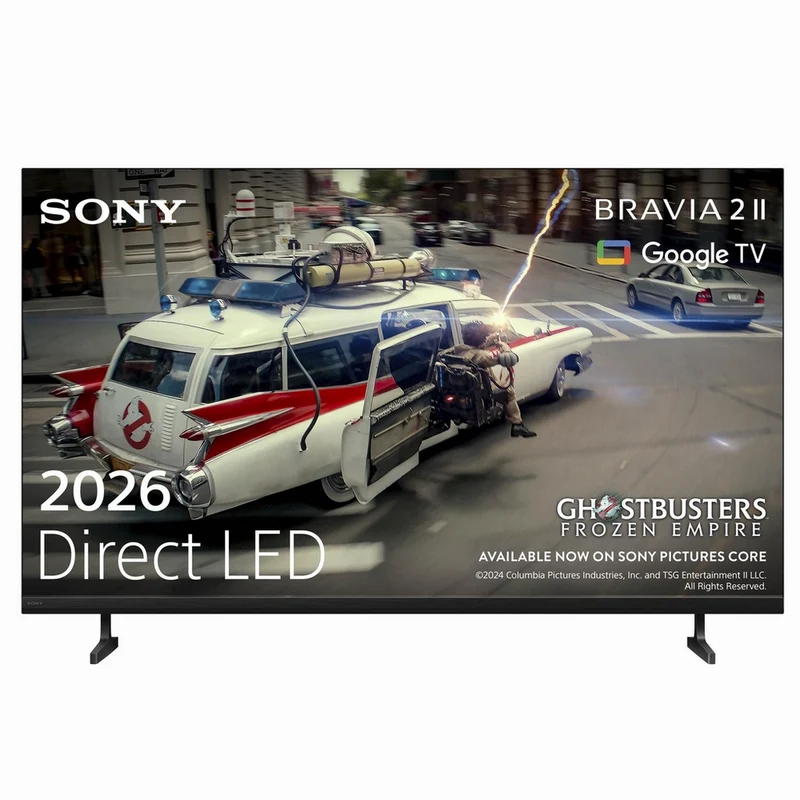 Sony K50S25M2PB 50 Inch BRAVIA 2 II Direct LED 4K Ultra HD HDR Smart Google TV 2026
