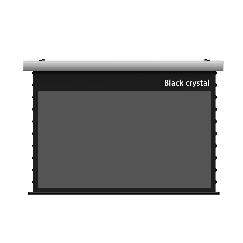 WUPRO Cinema FlowArc Luxury Smart Motorized Drop Down Projector Screen For Long Throw Projector