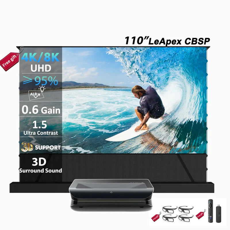 Awol Vision LTV-3500 Pro 4K 3D RGB UST Laser TV Projector