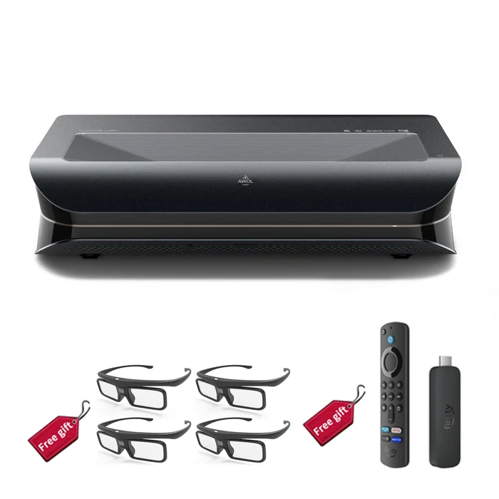 Awol Vision LTV-3500 Pro 4K 3D RGB UST Laser TV Projector