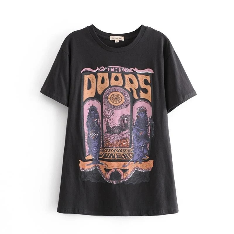 The Doors Black Graphic Tee