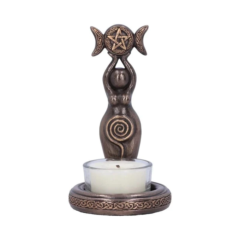 Moon Goddess Tealight Candle Holder