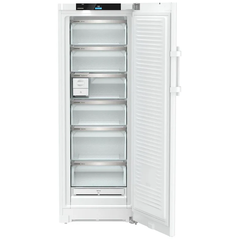 Liebherr Prime FNB505I 277L 60cm No Frost Upright Tall Freezer White