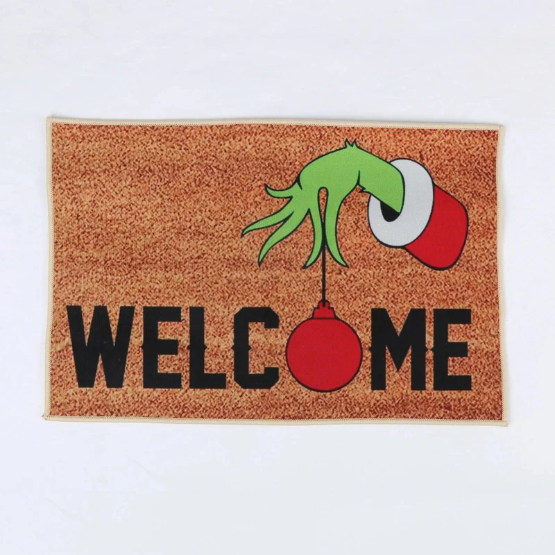 The Grinch Doormat