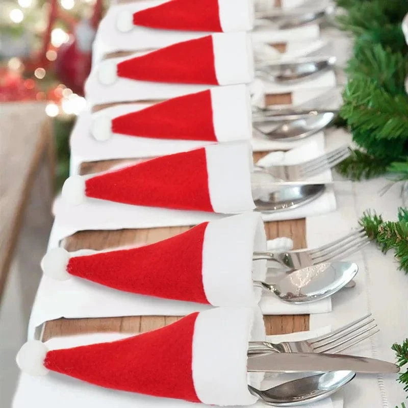 Christmas Cutlery Holders