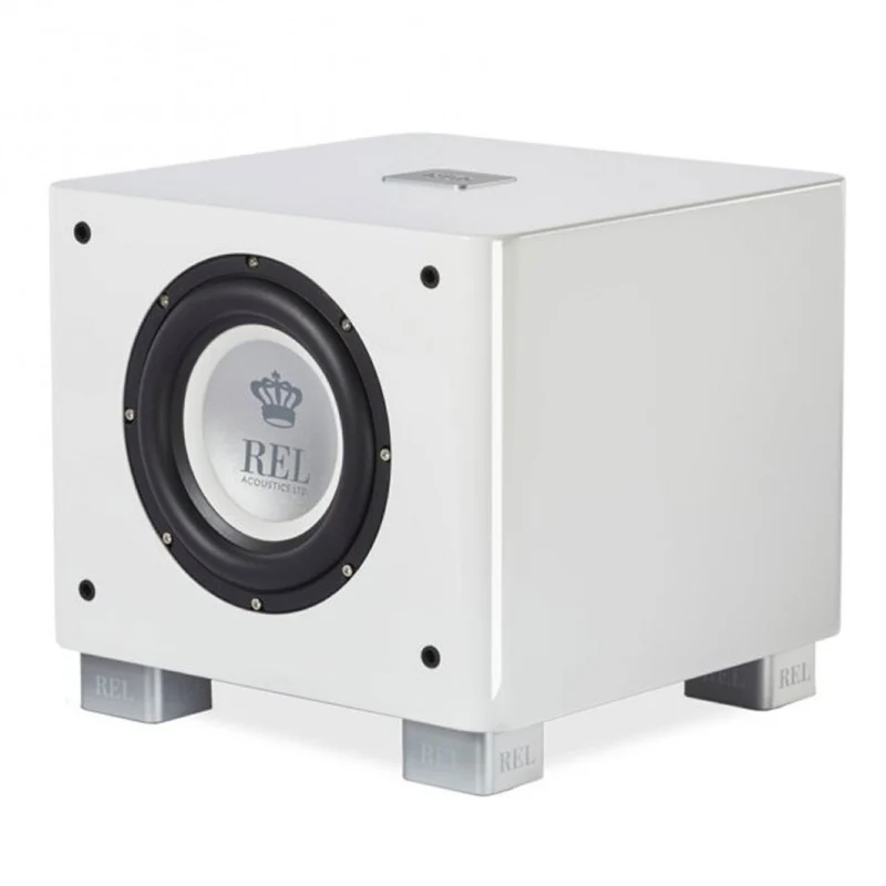 REL T7x 200 Watt Subwoofer - White