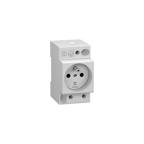 SCHNEIDER - RESI9 XP - PRISE DE COURANT 2P+T 16A - 250V - R9PCS616