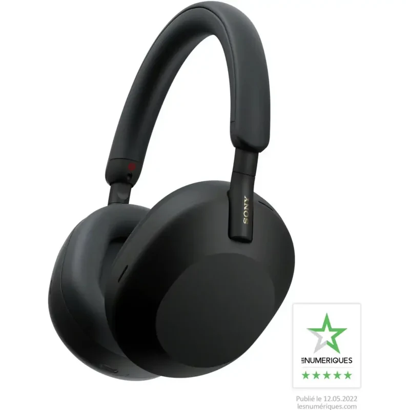 Casque SONY WH1000XM5 Noir 4548736132580