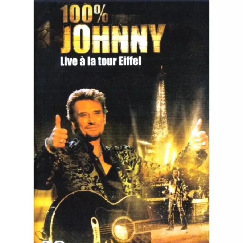 Dvd 100% JOHNNY - Live à la tour Eiffel
