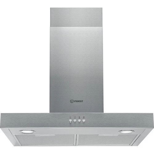 Indesit IHBS65LMX Cooker Hood Stainless Steel