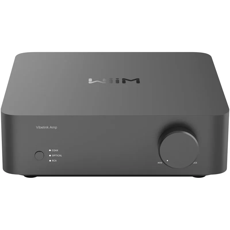 WiiM Vibelink Amp High-Performance Stereo Amplifier Space Grey - Clearance