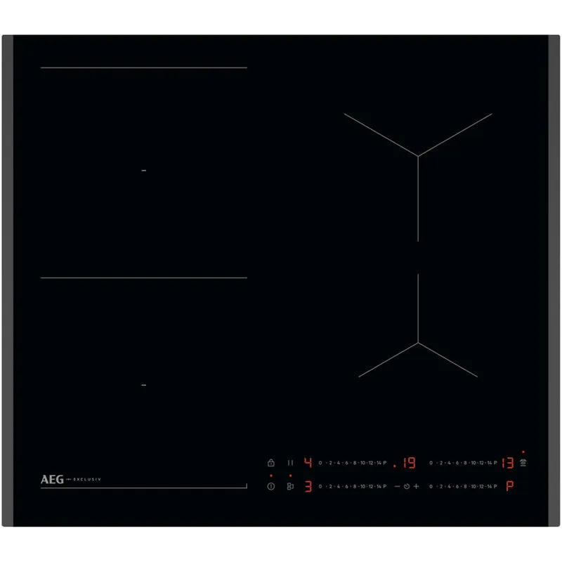 AEG Series 6000 SO64IB00FB 59cm Bridge Induction Hob Black