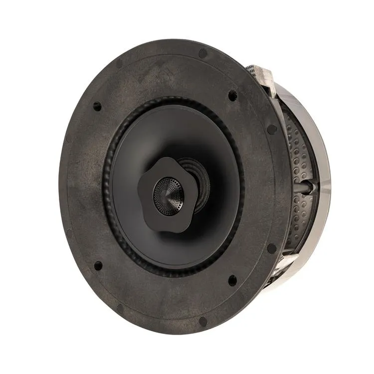 Paradigm CI Elite E80-R V2 | Haut-parleur 8" encastré - Plafonnier - SHOCK-MOUNT - Noir - Surface blanche prête à peindre - Unité