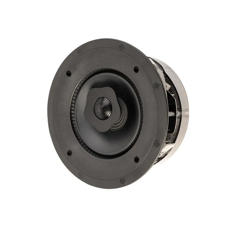 Paradigm CI Elite E65-R V2 | Haut-parleur 6-1/2" encastré - Plafonnier - SHOCK-MOUNT - Noir - Surface blanche prête à peindre - Unité