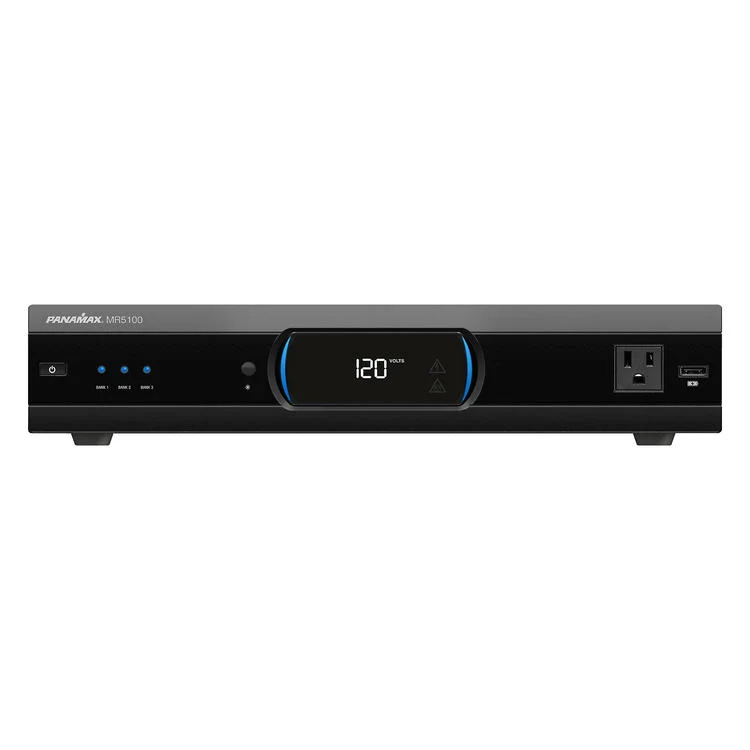 Panamax MR5100 | Gestion de l'alimentation - Lecture de tension - 2U - 11 prises - Noir