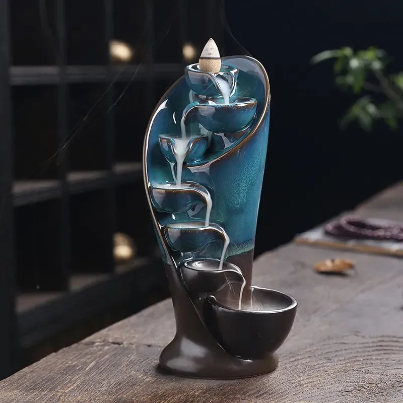 Shiva Ceramic Incense Holder