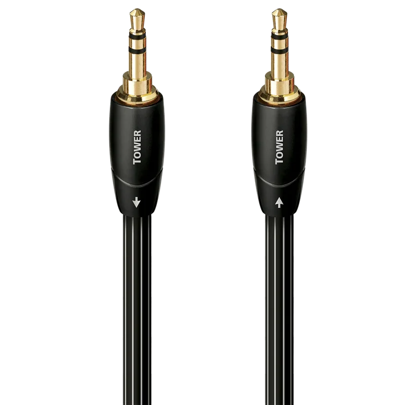 AudioQuest Tower 1.5M Male 3.5mm to 3.5mm Analogue Audio Interconnect Cable