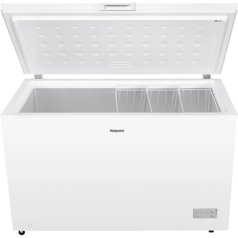 Hotpoint HPCF3714UK Low Frost Chest Freezer with Freezer Protect and Electronic Control White