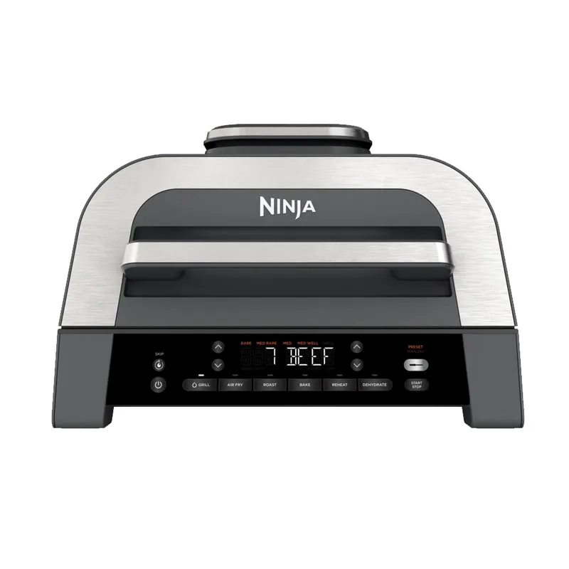 Ninja DG551UK 6-in-1 MAX Air Fryer & Grill Black & Stainless Steel